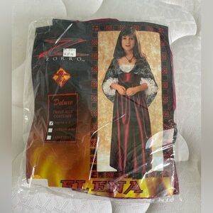 Zorro Elena Goth Costume Dress